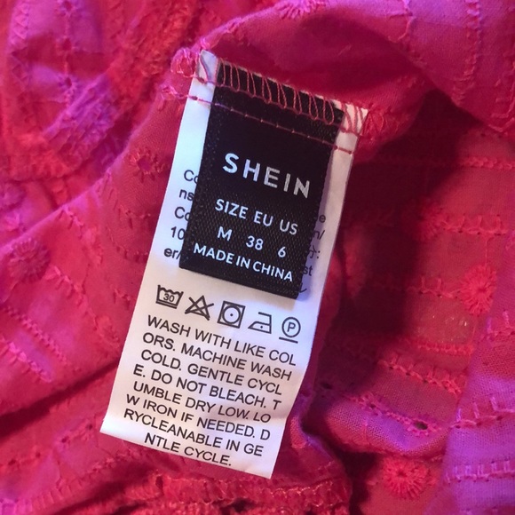 Embroidery style pink summer top - Picture 8 of 8